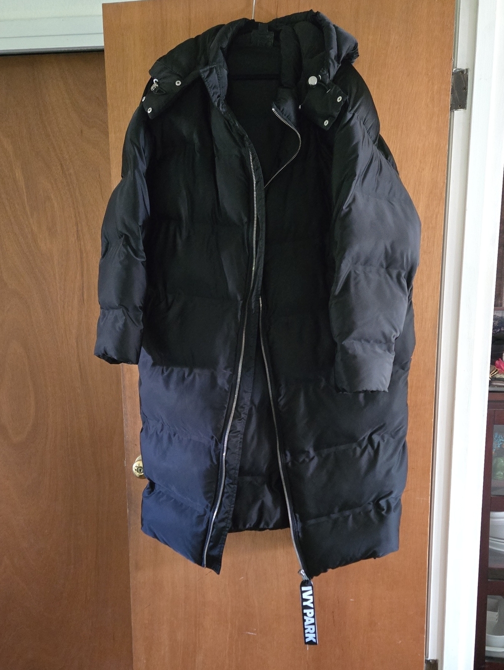 IVY PARK Black Puffer Jacket